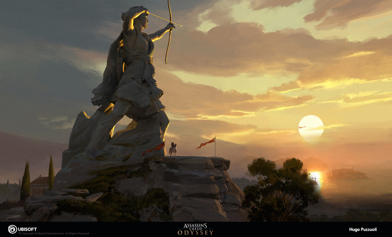 Illustration for article titled The Art Of Assassin's Creed Odyssey